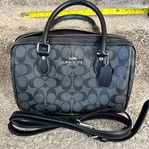 Coach Purse Signature Pattern